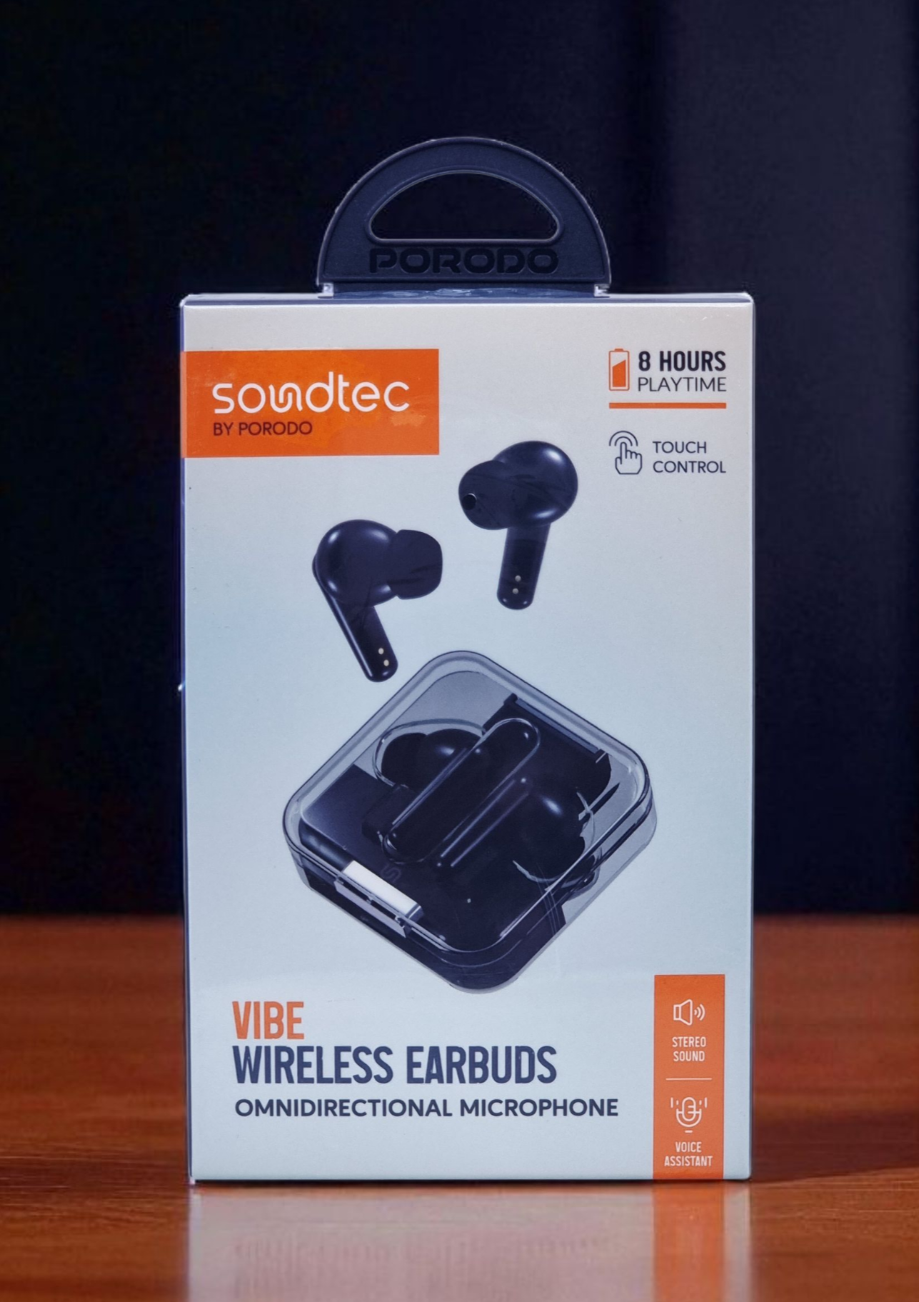 PORODO SOUNDTECH VIBE WIRELESS EARBUDS