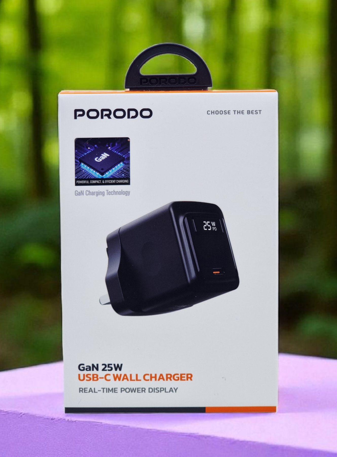 PORODO GAN 25W USB-C WALL CHARGER