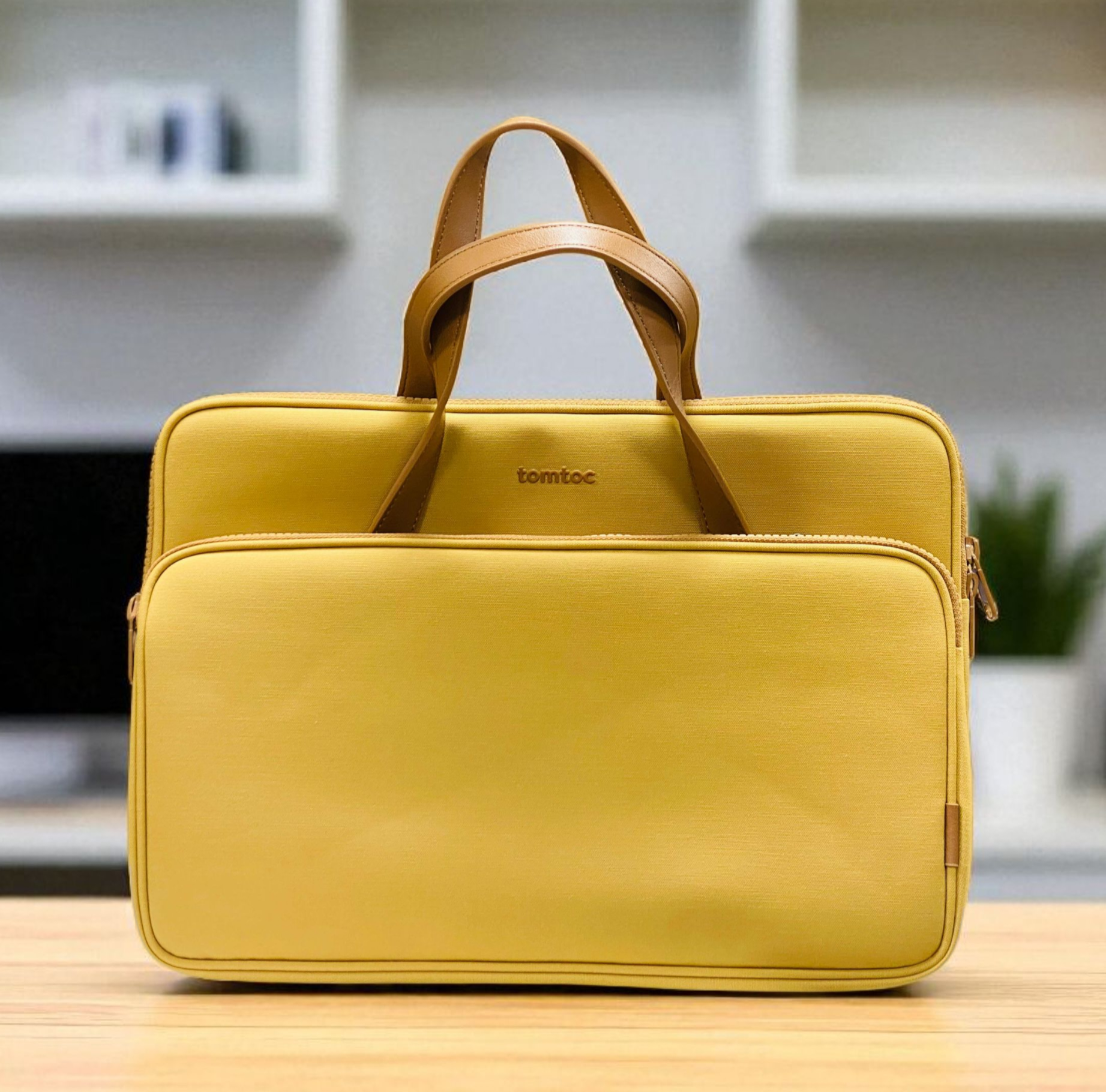 TOMTOC VERSATILE A11 14 INCH LAPTOP HANDBAG