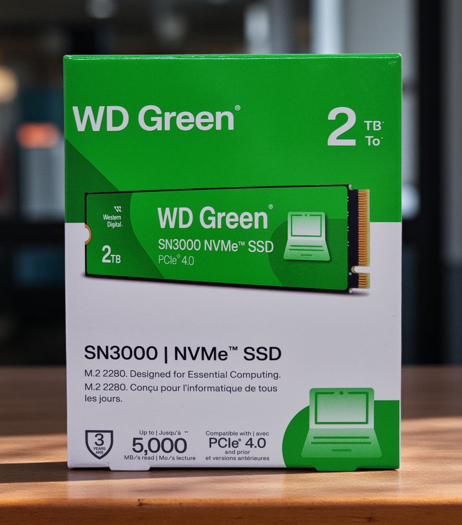 WD GREEN SN3000 NVMe SSD 2TB