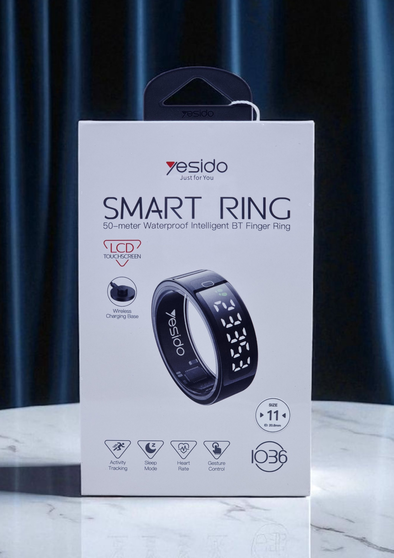YESIDO SMART RING SIZE 11 IO36