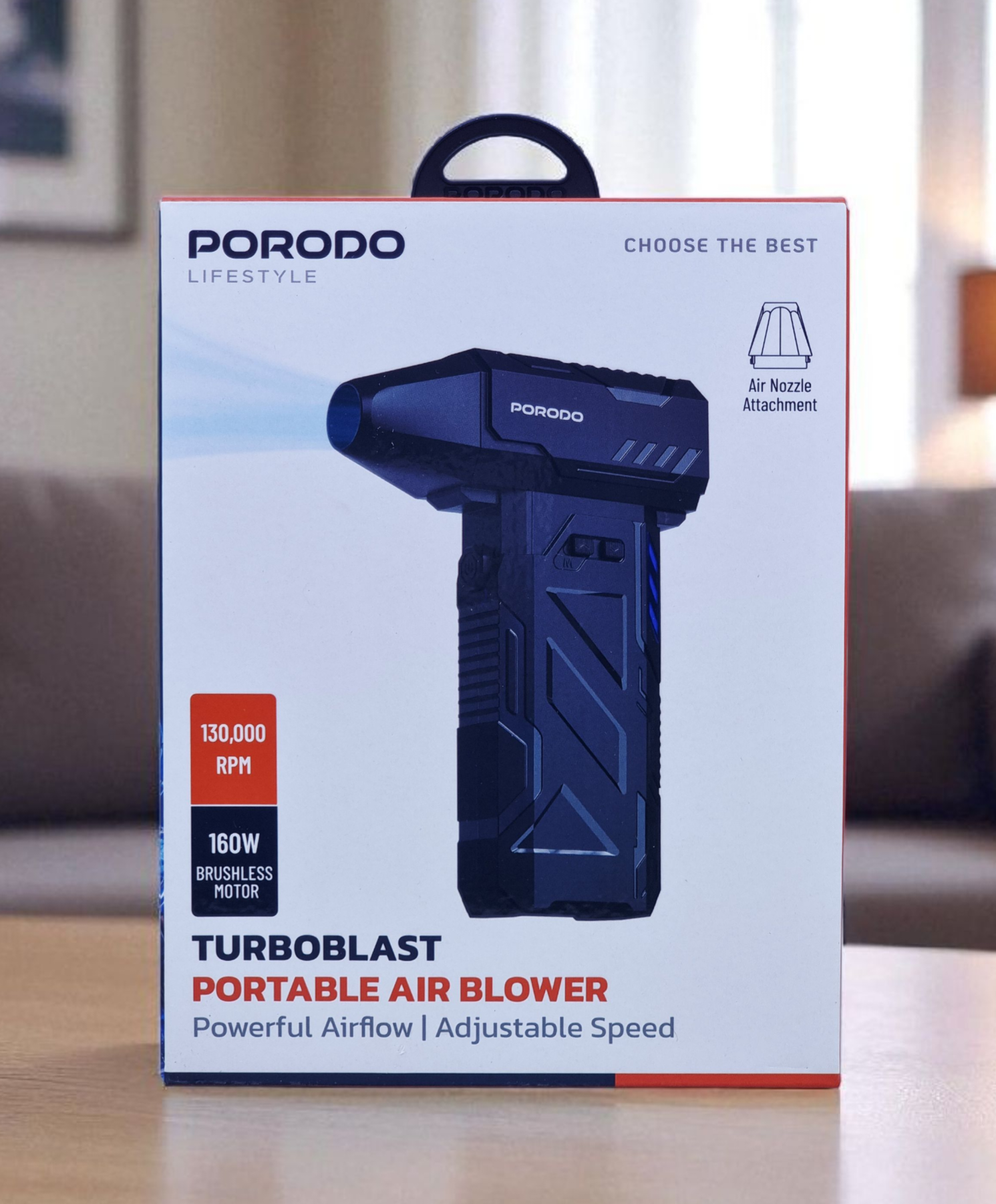 PORODO LIFESTYLE TURBOBLAST PORTABLE AIR BLOWER