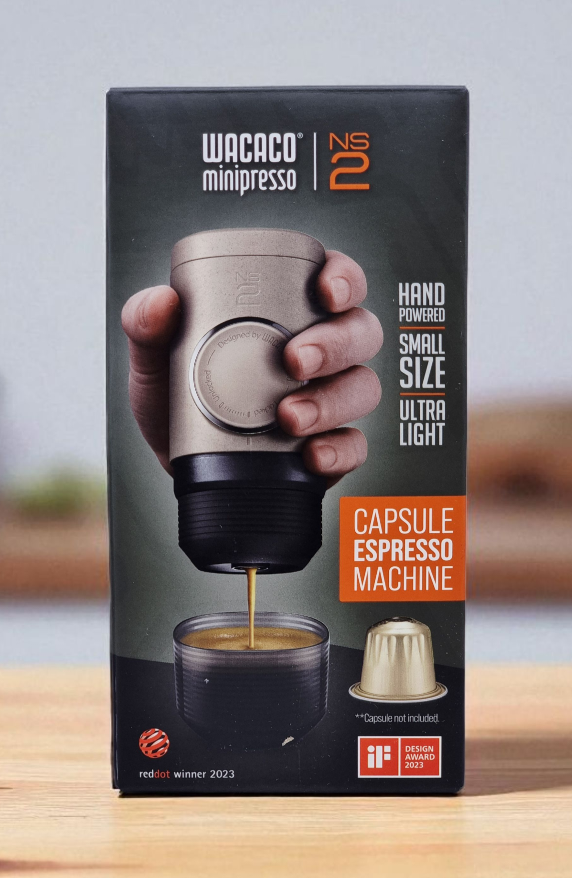 WACACO MINIPRESSO NS2 PORTABLE ESPRESSO MAKER