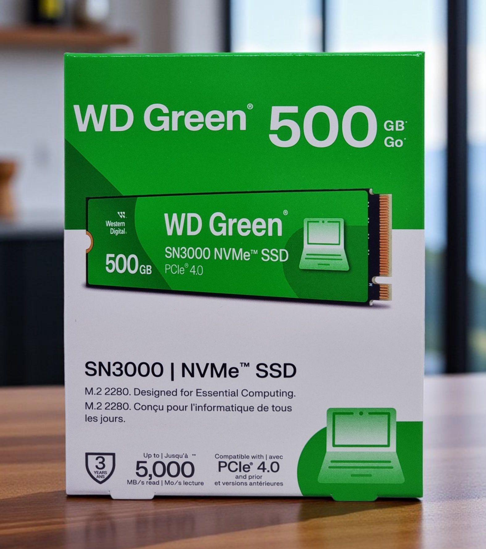 WD GREEN SN3000 NVMe SSD 500GB