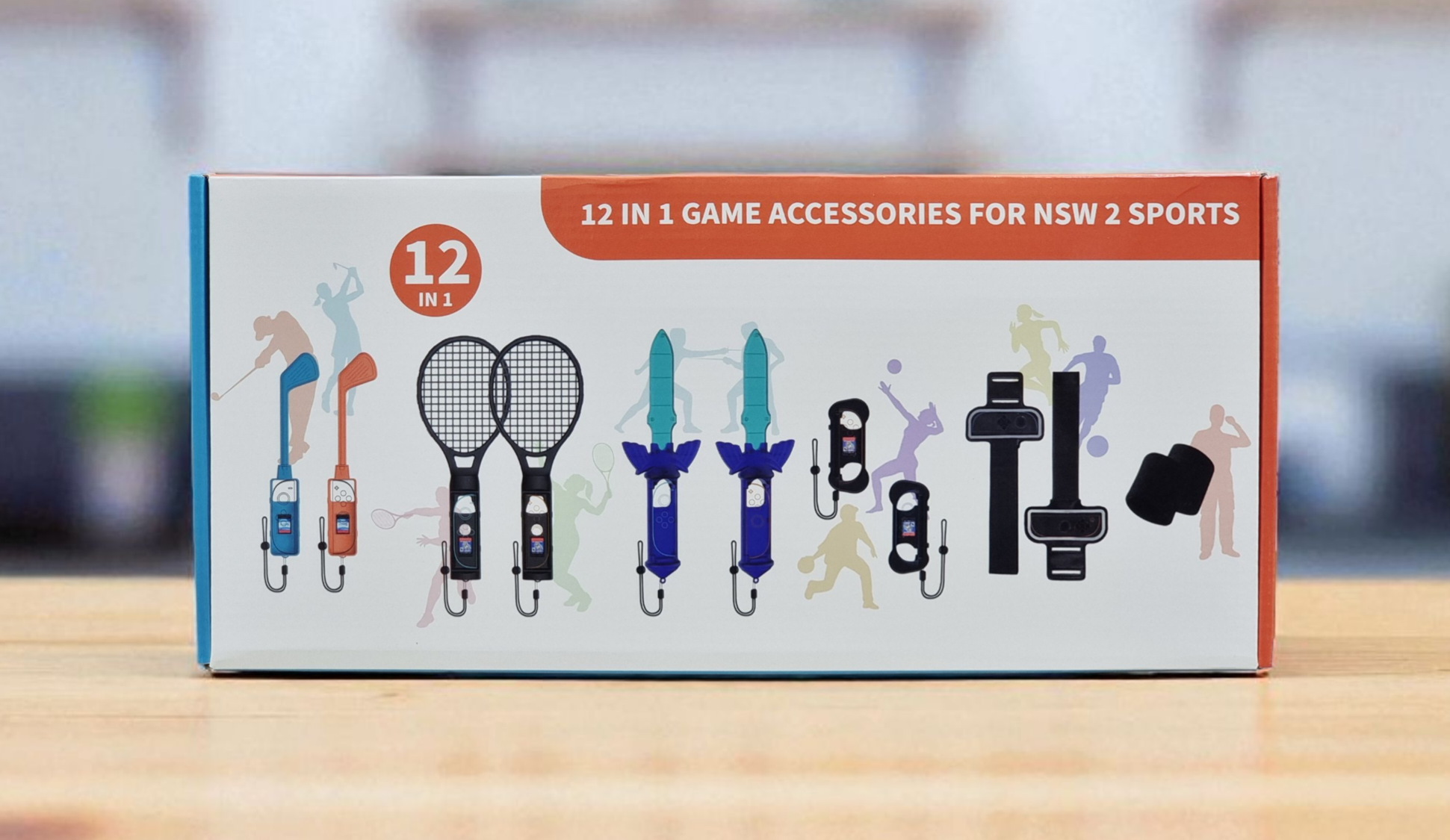 12 IN 1 GAME ACCESSORIES FOR NSW 2 SPORTS