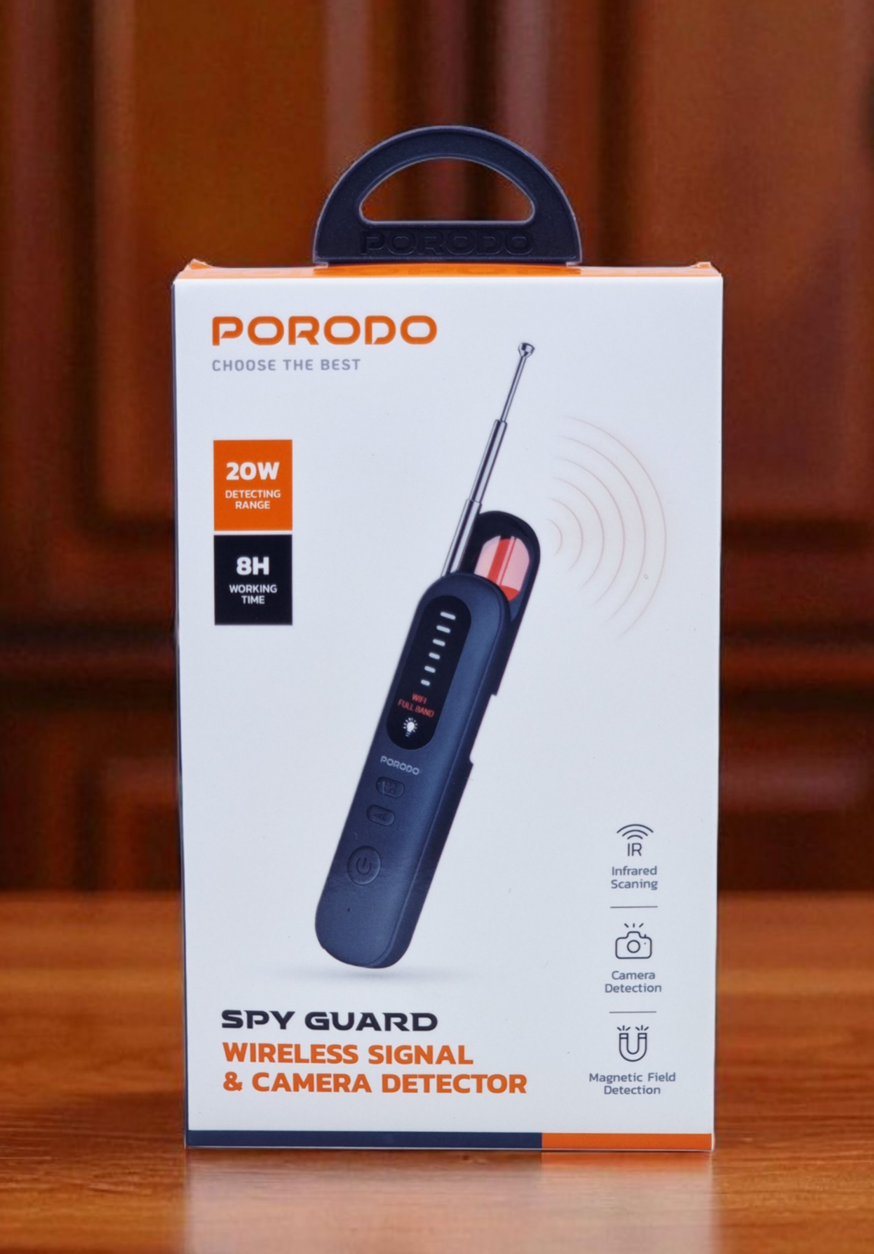PORODO SPY GUARD WIRELESS SIGNAL AND CAMERA DETECTOR