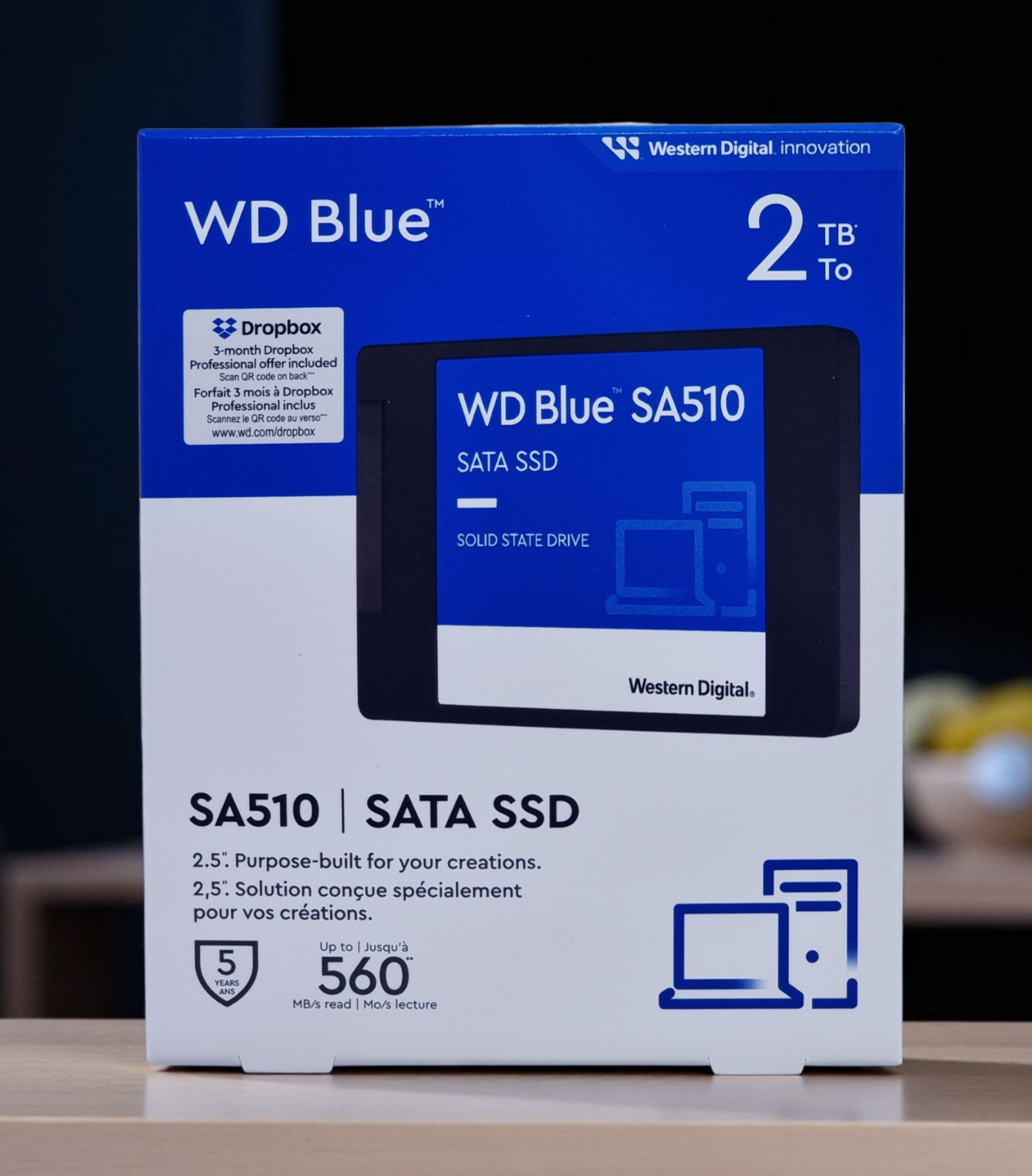 WD BLUE SATA SSD SA510 2TB