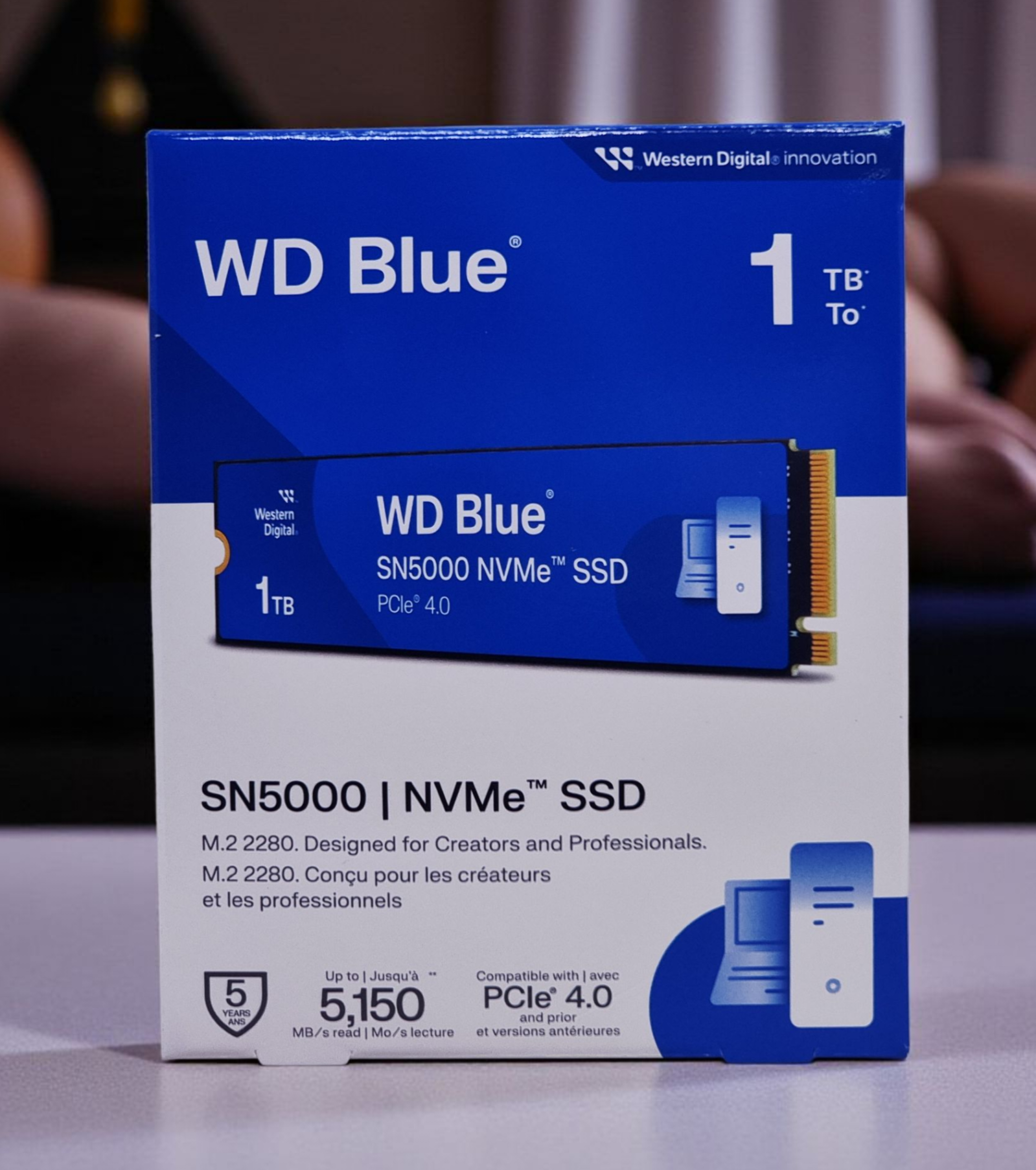 WD BLUE SN5000 NVMe SSD 1TB