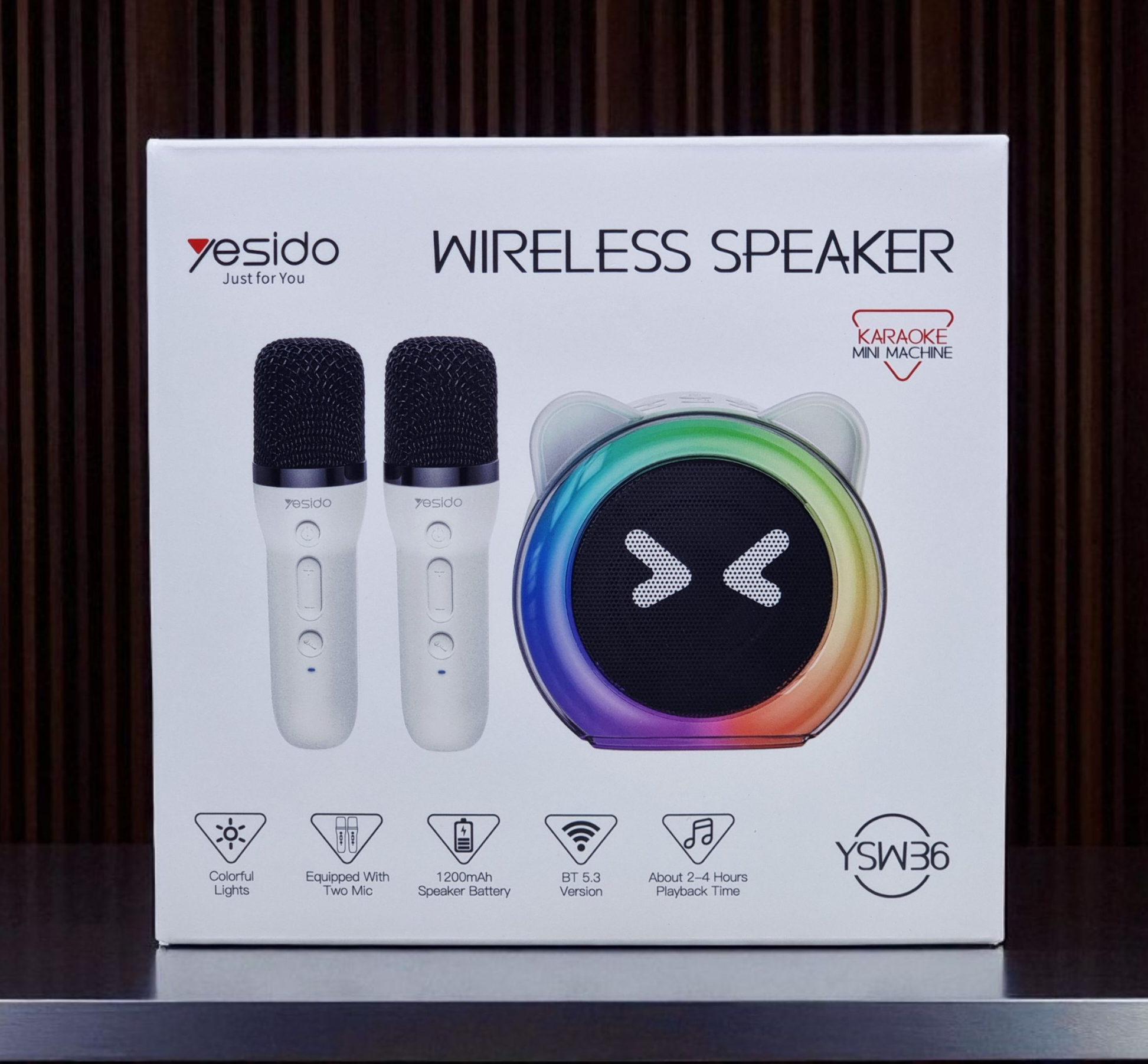 YESIDO KARAOKE MINI WIRELESS SPEAKER YSW36